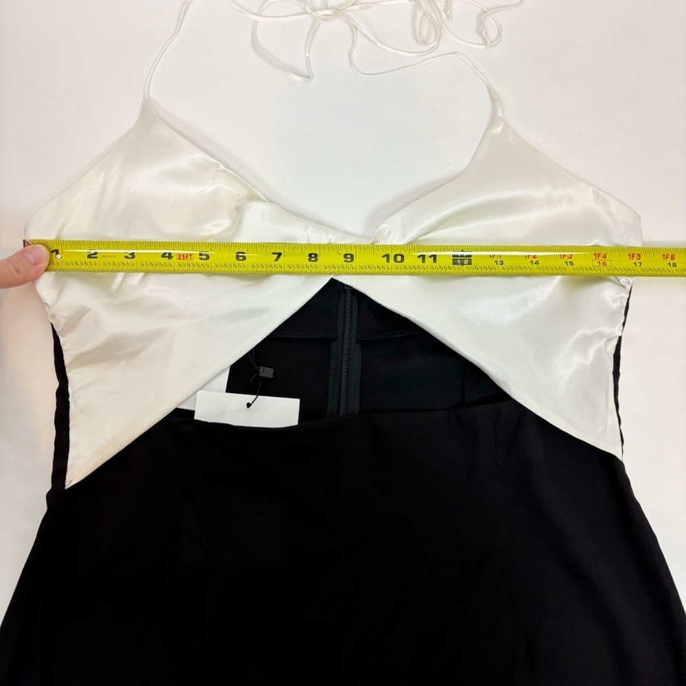 MANURI Baby Jessie Dress in Black & White Size XL - Picture 13 of 16